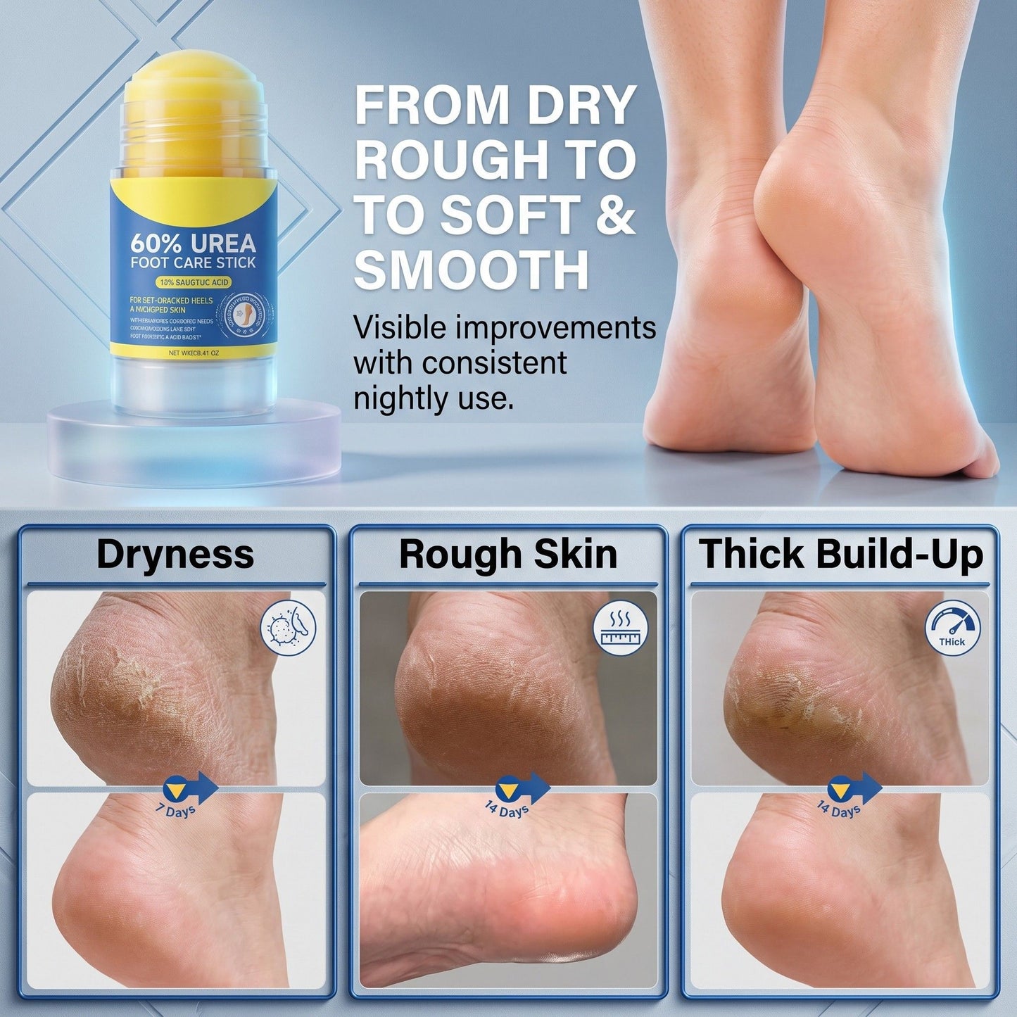 Maximum Strength 60% Urea Foot Repair Stick