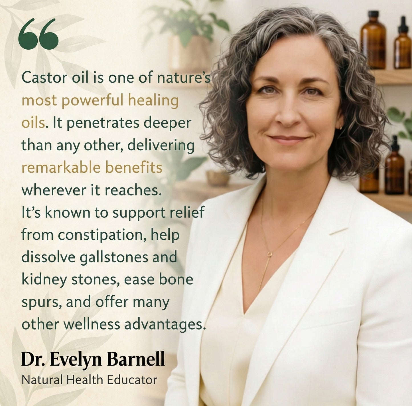 Organic Castor Oil Roll-On