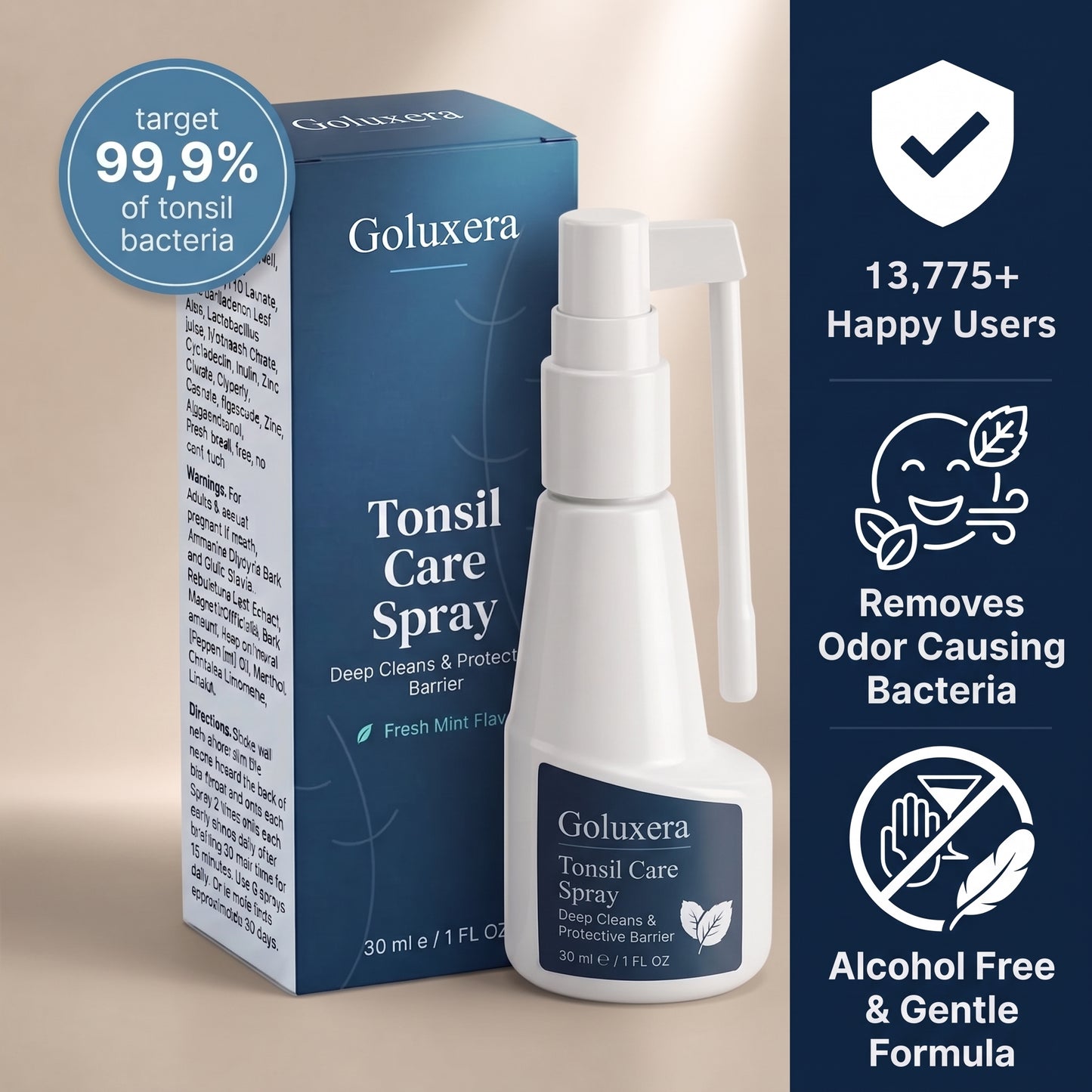 Tonsil Care Spray - Target The Hidden Bacteria