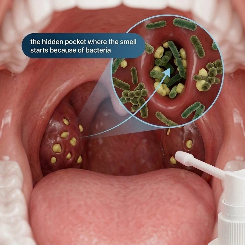 Tonsil Care Spray - Target The Hidden Bacteria