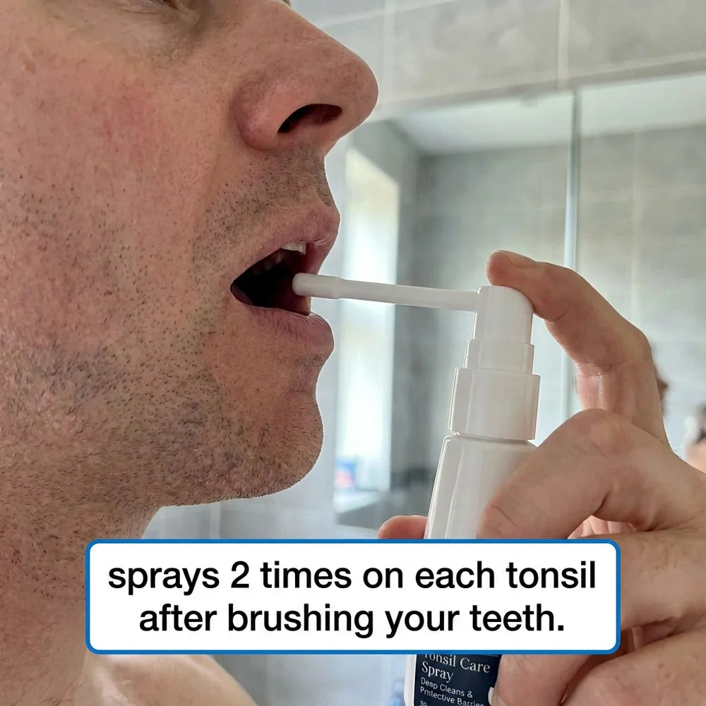 Tonsil Care Spray - Target The Hidden Bacteria