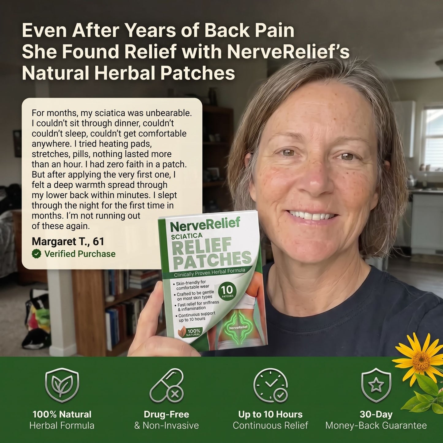 NerveRelief Sciatica Patches