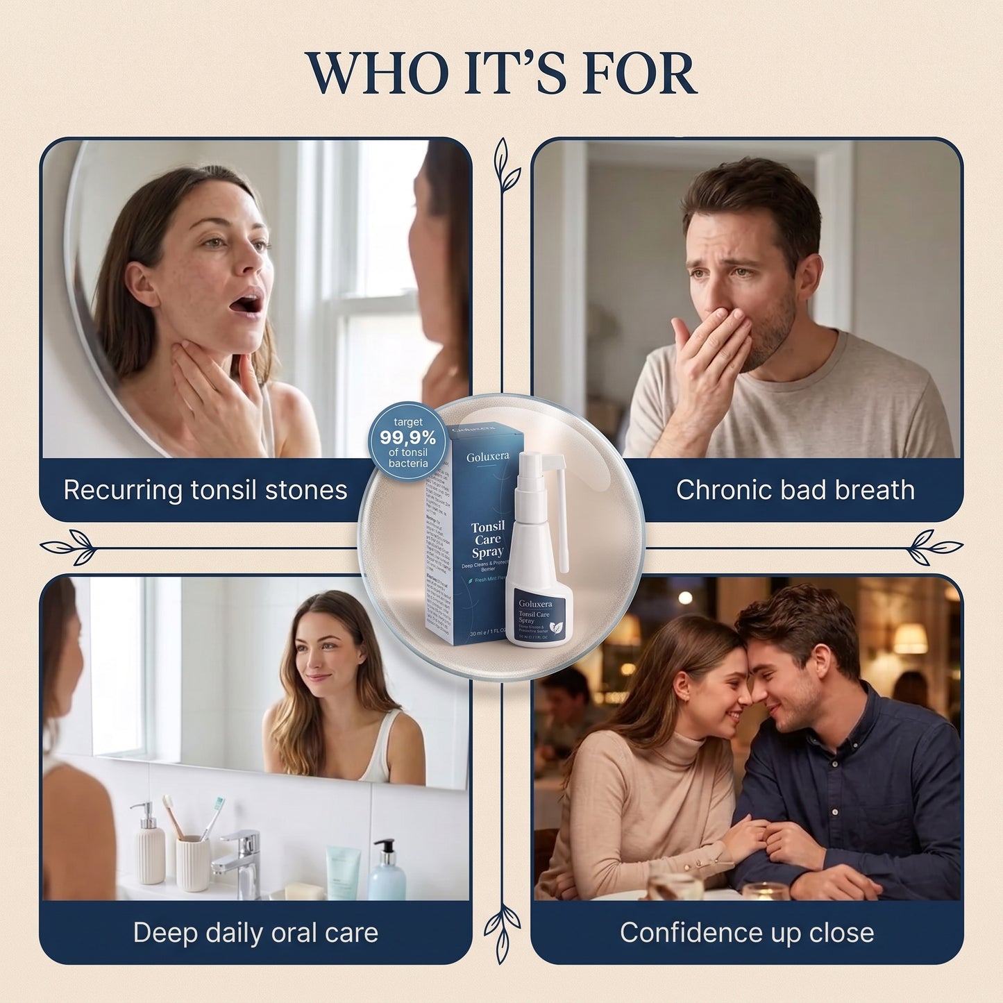 Tonsil Care Spray - Target The Hidden Bacteria