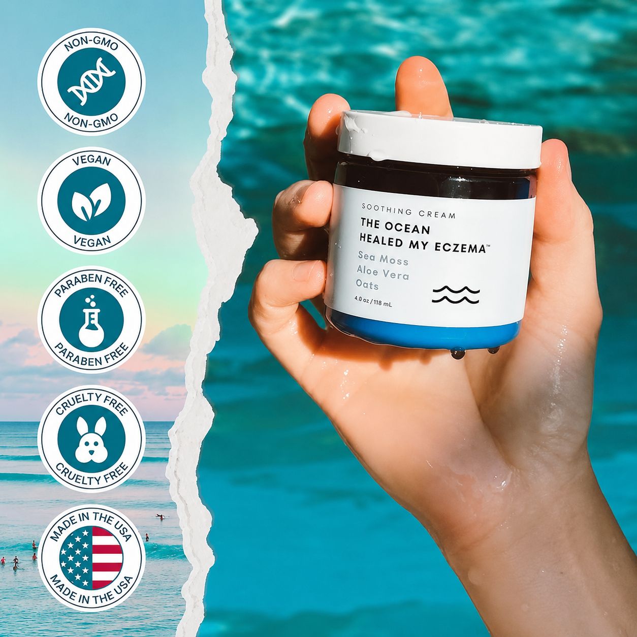 Ocean Relief™ Intensive Sea Moss Soothing Cream
